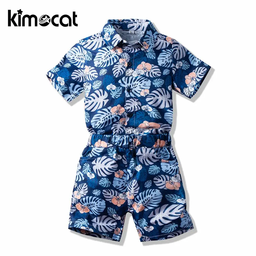 Kimocat Kids Boys Clothing Set Boy's Casual Beach Style Short Suit Shirt+Pant Handsome Cool Summer Baby Boy Clothes
Kimocat Kids Boys Clothing Set Boy's Casual Beach Style Short Suit Shirt+Pant Handsome Cool Summer Baby Boy Clothes