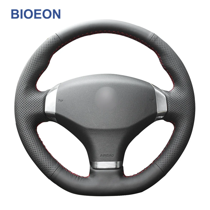 Black PU Artificial Leather Car Steering Wheel Covers for Peugeot 408 2013 Steering Wheel Leather Braid
Black PU Artificial Leather Car Steering Wheel Covers for Peugeot 408 2013 Steering Wheel Leather Braid
