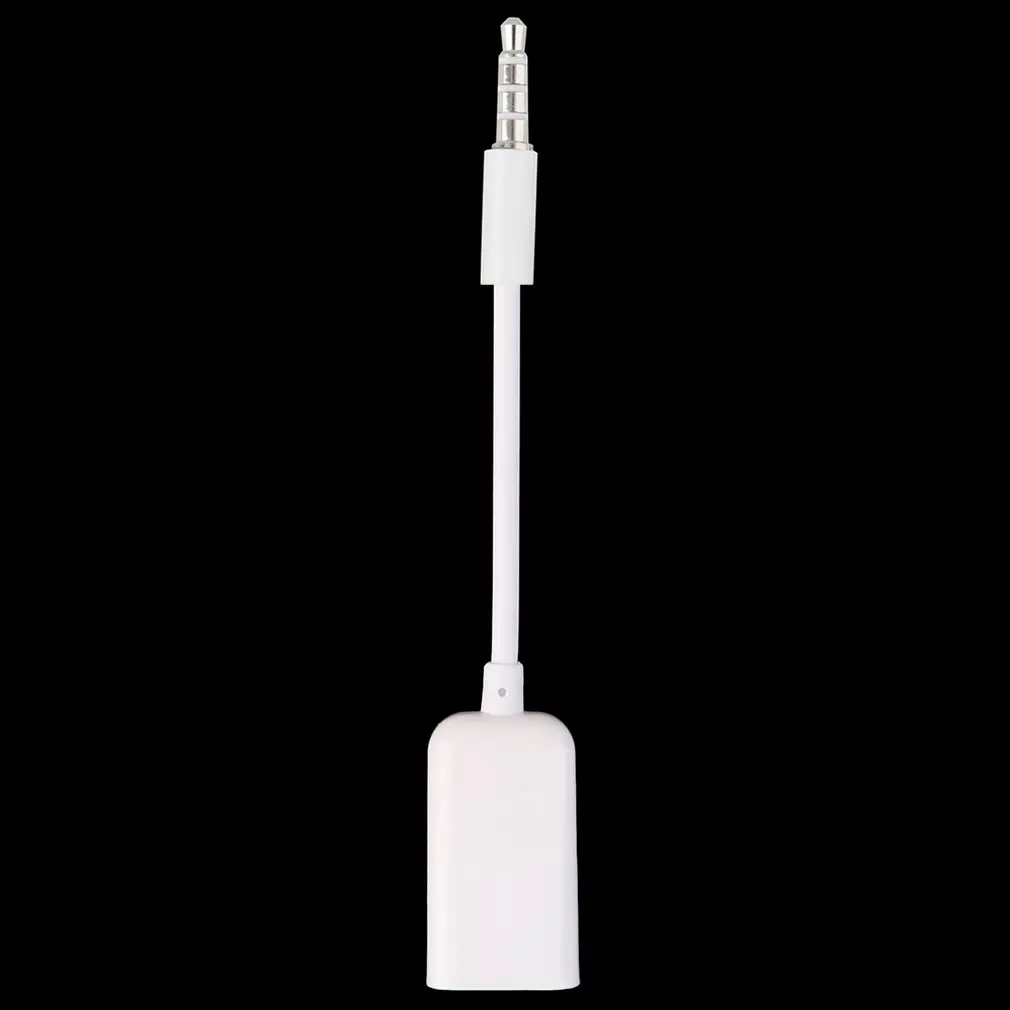 

1 PCS Fashion 3.5mm Male AUX Audio Plug Jack To USB usb extension cable 2.0 Converter Cord Cable Car MP3 wholesale Free Shiping