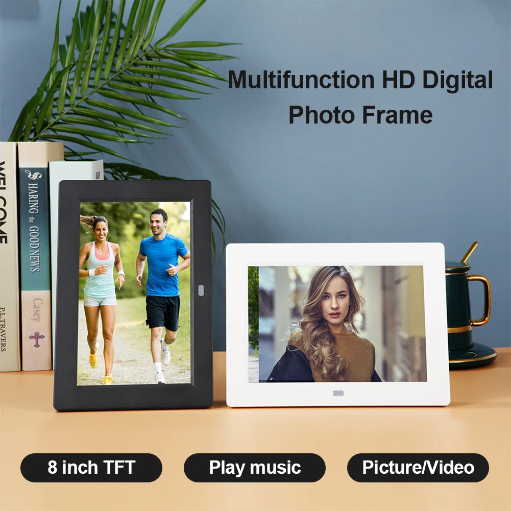 Цифровая фоторамка HD 8 дюймов, светодиодный электронный фотоальбом 1280x800, фоторамка с дистанционным управлением, музыкальный видеоплеер, бу...
Цифровая фоторамка HD 8 дюймов, светодиодный электронный фотоальбом 1280x800, фоторамка с дистанционным управлением, музыкальный видеоплеер, бу...