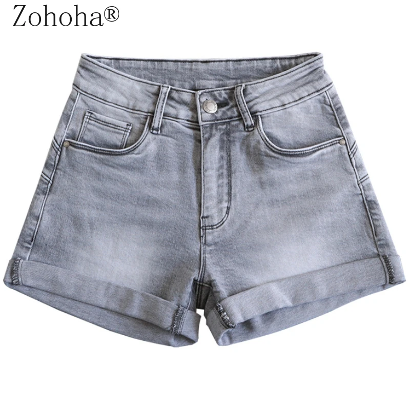 Zohoha 2021 High Waist Shorts Female Elasticity Denim Shorts Women Shorts Jeans Straight Skinny Jeans Woman 
Zohoha 2021 High Waist Shorts Female Elasticity Denim Shorts Women Shorts Jeans Straight Skinny Jeans Woman