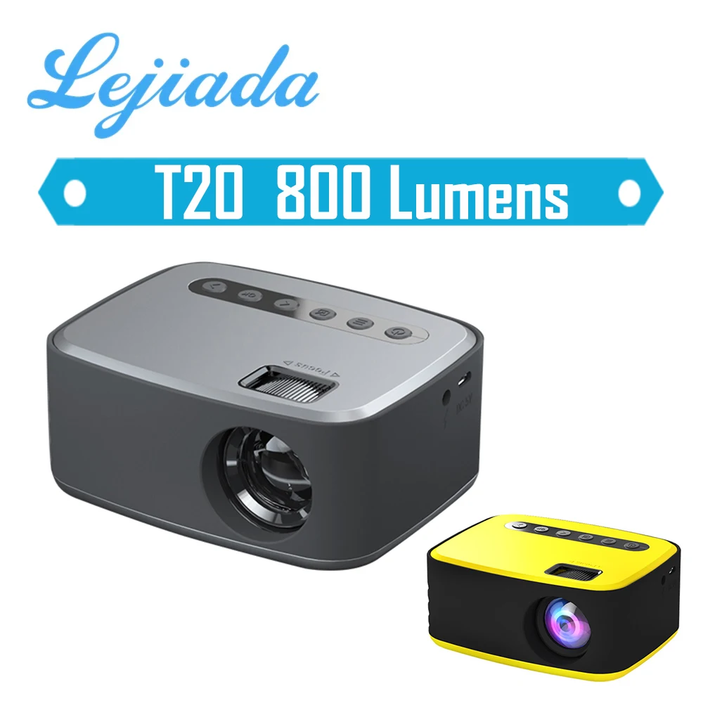 Светодиодный мини-проектор LEJIADA T20, портативный проектор, домашний мультимедийный видеоплеер, проектор x 24, 0 пикселей, поддержка HDMI, USB, AV
Светодиодный мини-проектор LEJIADA T20, портативный проектор, домашний мультимедийный видеоплеер, проектор x 24, 0 пикселей, поддержка HDMI, USB, AV