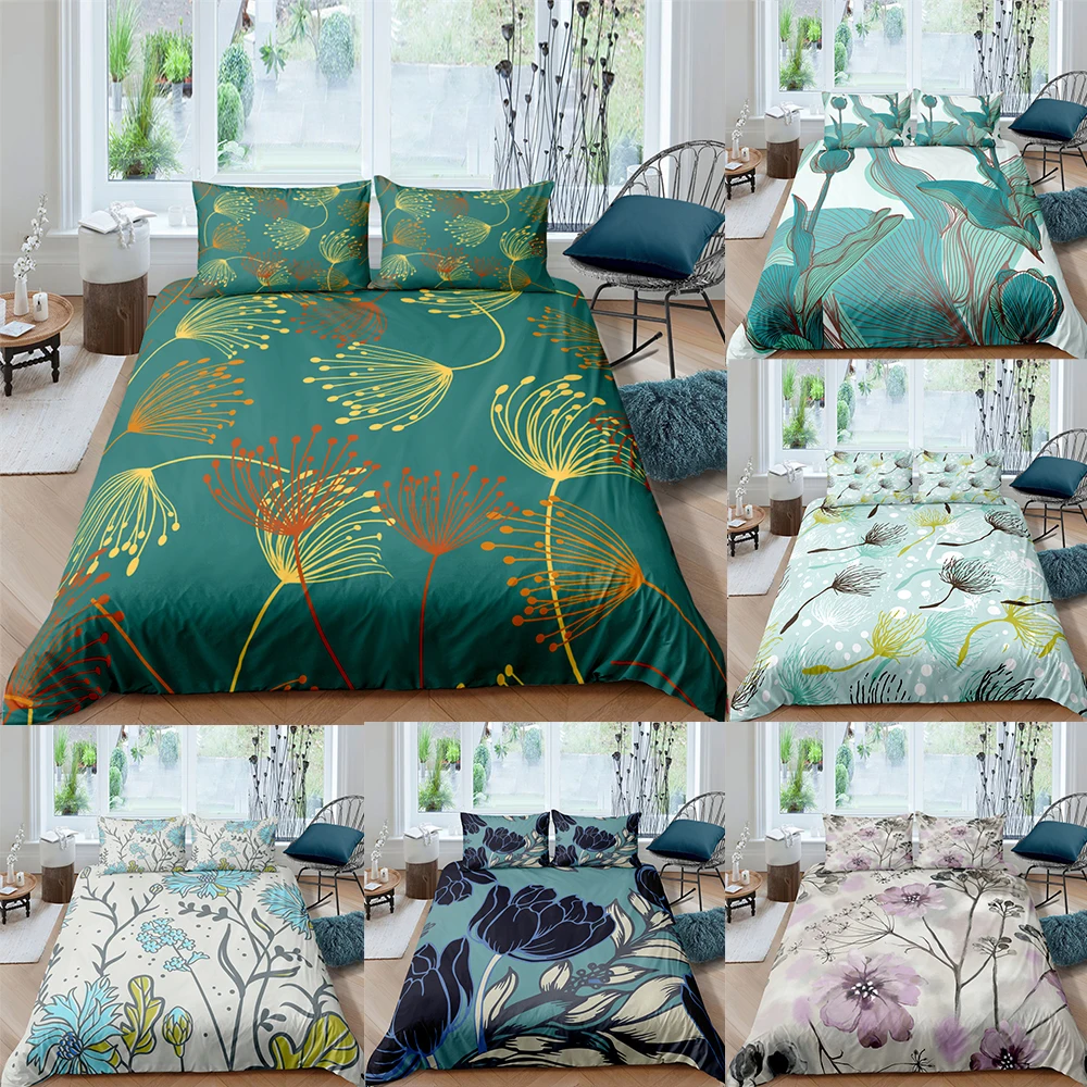 Green Flowers Elegant 3D Bedding Set Custom Single Double King Size 2/3PCS Duvet Cover Set Quilt Cover Pillow Case Bed Set
Green Flowers Elegant 3D Bedding Set Custom Single Double King Size 2/3PCS Duvet Cover Set Quilt Cover Pillow Case Bed Set