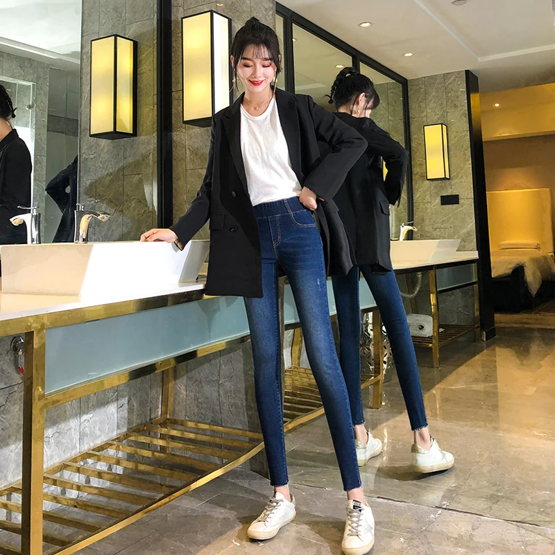 Ff9904 2019 new autumn winter Women fashion casual Denim Pants skinny jeans woman high waisted Jeans
Ff9904 2019 new autumn winter Women fashion casual Denim Pants skinny jeans woman high waisted Jeans