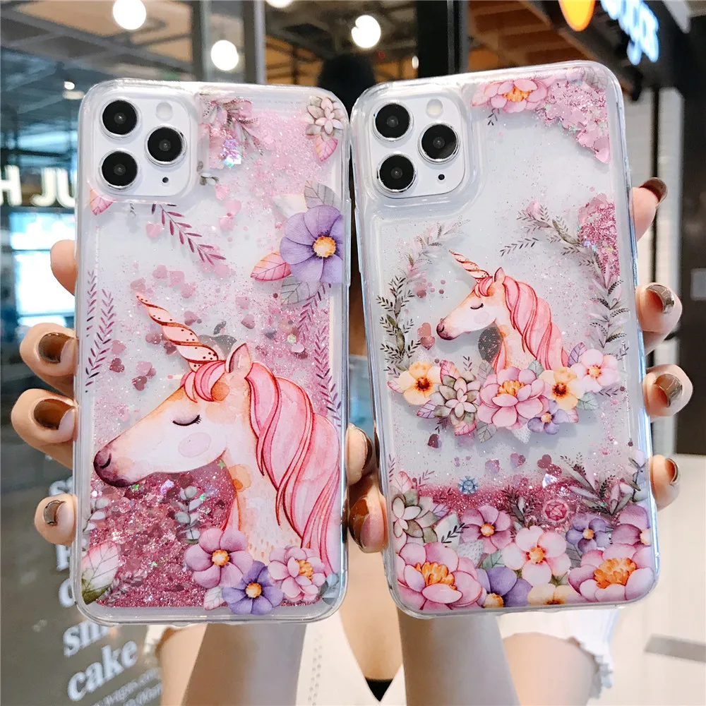Wreath Unicorn Liquid Phone Case For Xiaomi Mi POCO F1 F2 M2 X2 Redmi K20 30 30i Note 9 9s Pro Max Glitter Quicksand Cover Cases
Wreath Unicorn Liquid Phone Case For Xiaomi Mi POCO F1 F2 M2 X2 Redmi K20 30 30i Note 9 9s Pro Max Glitter Quicksand Cover Cases