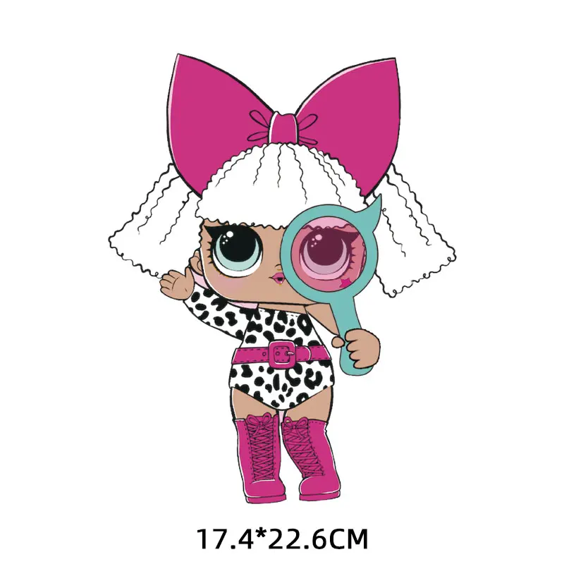 Cute Cartoon Girl Printing T-Shirts Iron On Transfer Heat Transfer DIY Washable Thermal Stickers Patches For Clothes
Cute Cartoon Girl Printing T-Shirts Iron On Transfer Heat Transfer DIY Washable Thermal Stickers Patches For Clothes