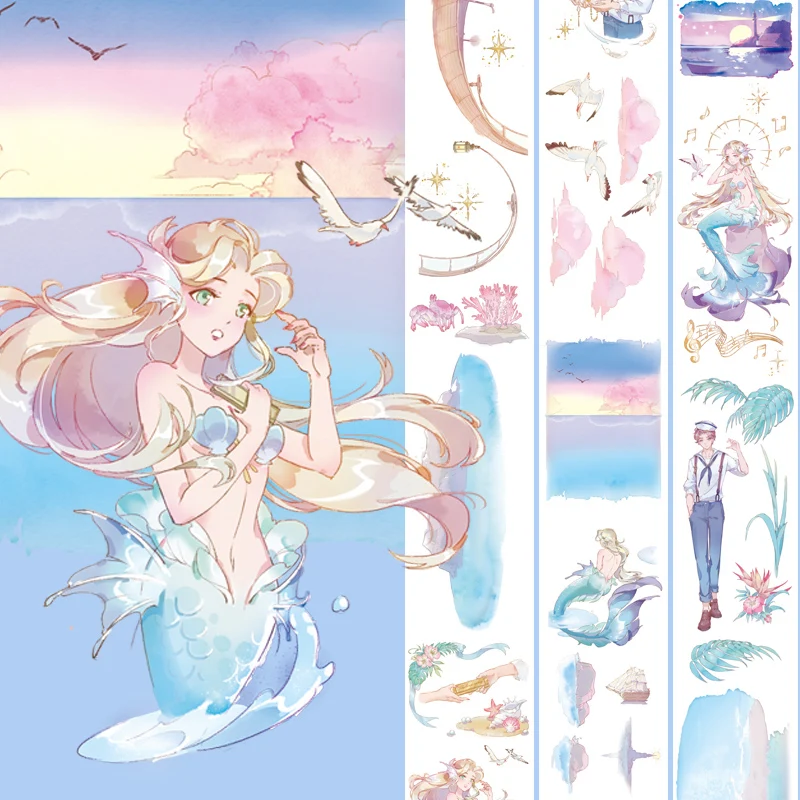 Mermaid Ocean Series Washi Tape
Mermaid Ocean Series Washi Tape