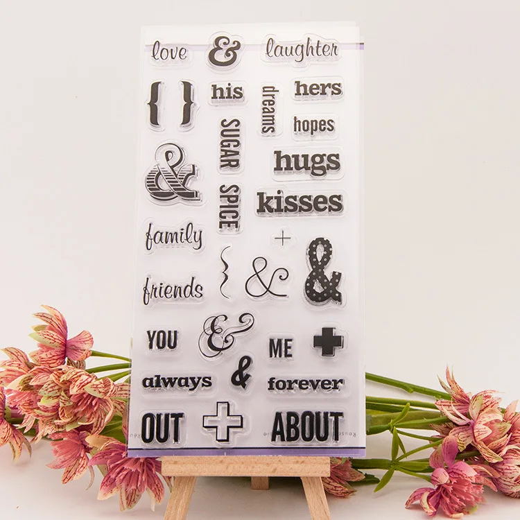 Clear Stamp for Scrapbooking Transparent Stamps Silicone Rubber Stamps for Card Making DIY Photo Album Decor Kiss Letter
Clear Stamp for Scrapbooking Transparent Stamps Silicone Rubber Stamps for Card Making DIY Photo Album Decor Kiss Letter