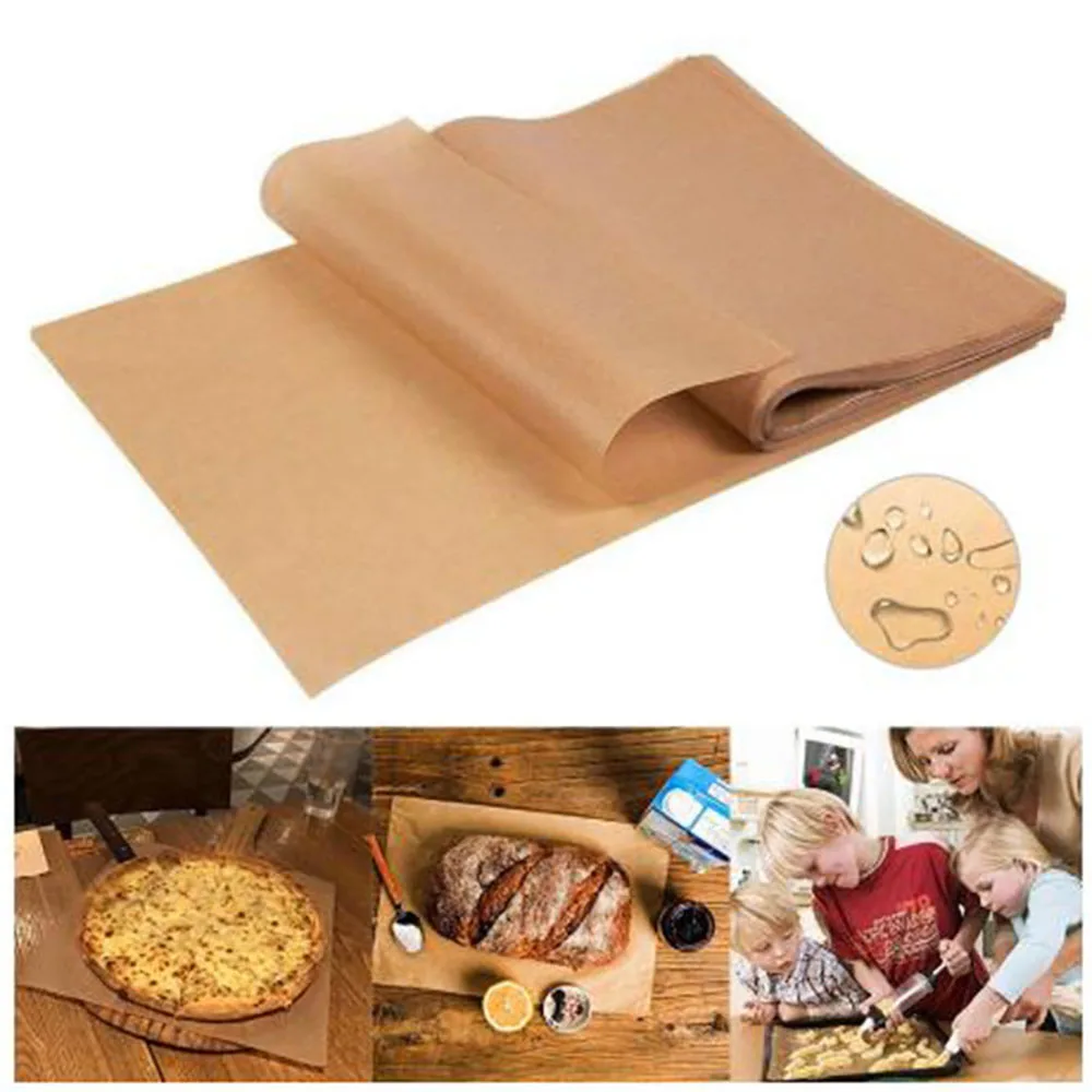 100Pcs 20*30cm Parchment Paper Baking Paper Non Stick High Temperature Resistant Sheets Precut Unbleached Grill Kitchen Oilpaper
100Pcs 20*30cm Parchment Paper Baking Paper Non Stick High Temperature Resistant Sheets Precut Unbleached Grill Kitchen Oilpaper