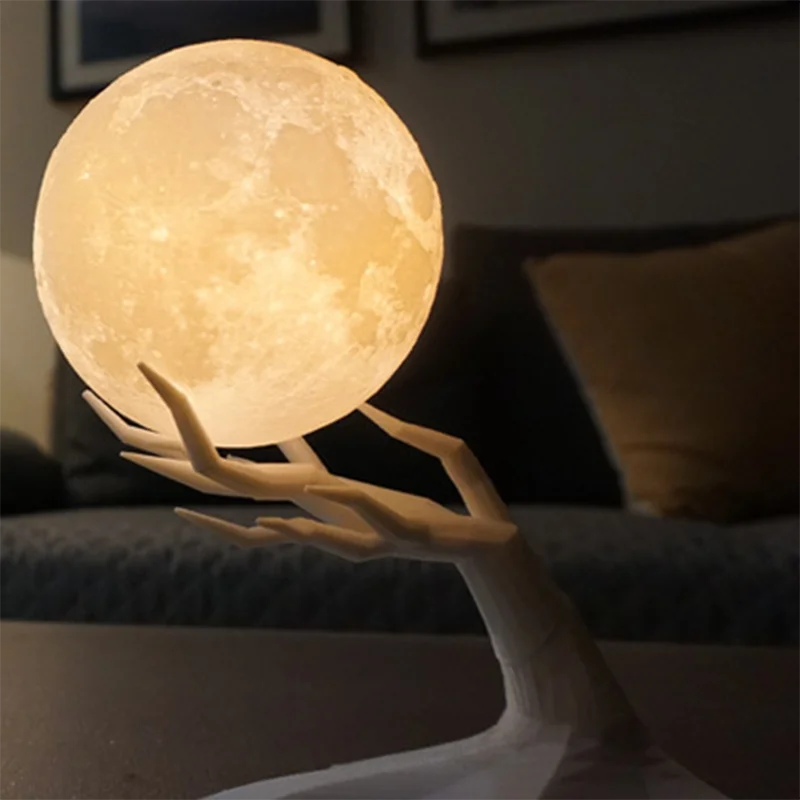 3D printing moon light creative table lamp LED night light planet bracket room lights decor
3D printing moon light creative table lamp LED night light planet bracket room lights decor