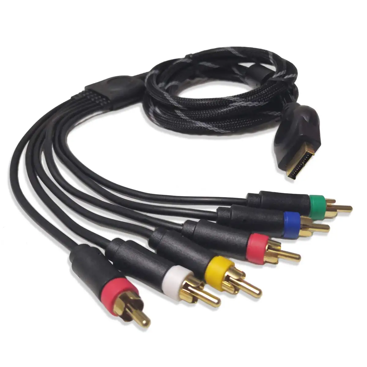 Компонентный AV-кабель для PS2 / PS3 Slim HD Многофункциональный Композитный RCA
