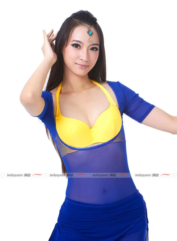 Solid Transparent Dance Jumpsuit Belly Dance Short Sleeves Tops ( Not include BRA )
Solid Transparent Dance Jumpsuit Belly Dance Short Sleeves Tops ( Not include BRA )