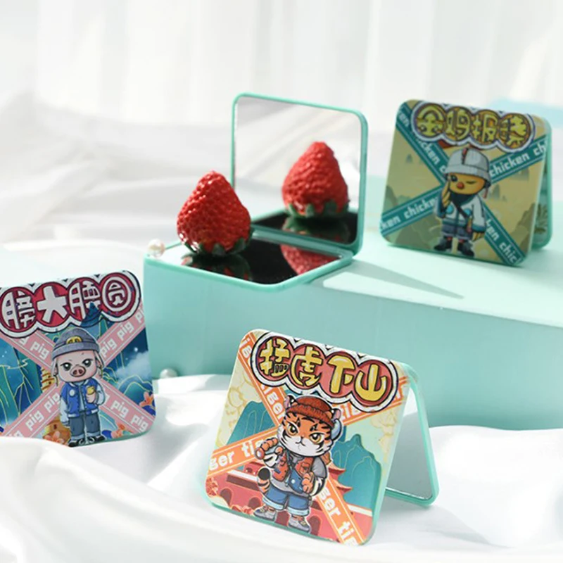 Складное мини зеркало для макияжа с двенадцатью китайскими знаками Зодиака, квадратное зеркало, двустороннее зеркало для макияжа, карманно...
Складное мини зеркало для макияжа с двенадцатью китайскими знаками Зодиака, квадратное зеркало, двустороннее зеркало для макияжа, карманно...