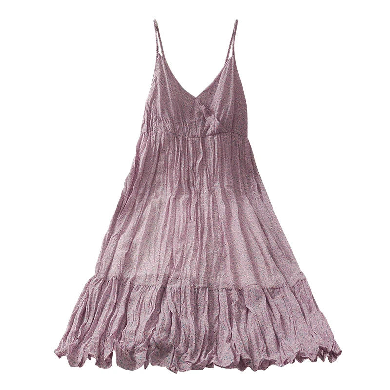 Retro Easy Matching Floral Stitching Midi Dress for Women 2021 Spring and Summer Loose Slimming Beautiful Back Printed Suspender
Retro Easy Matching Floral Stitching Midi Dress for Women 2021 Spring and Summer Loose Slimming Beautiful Back Printed Suspender