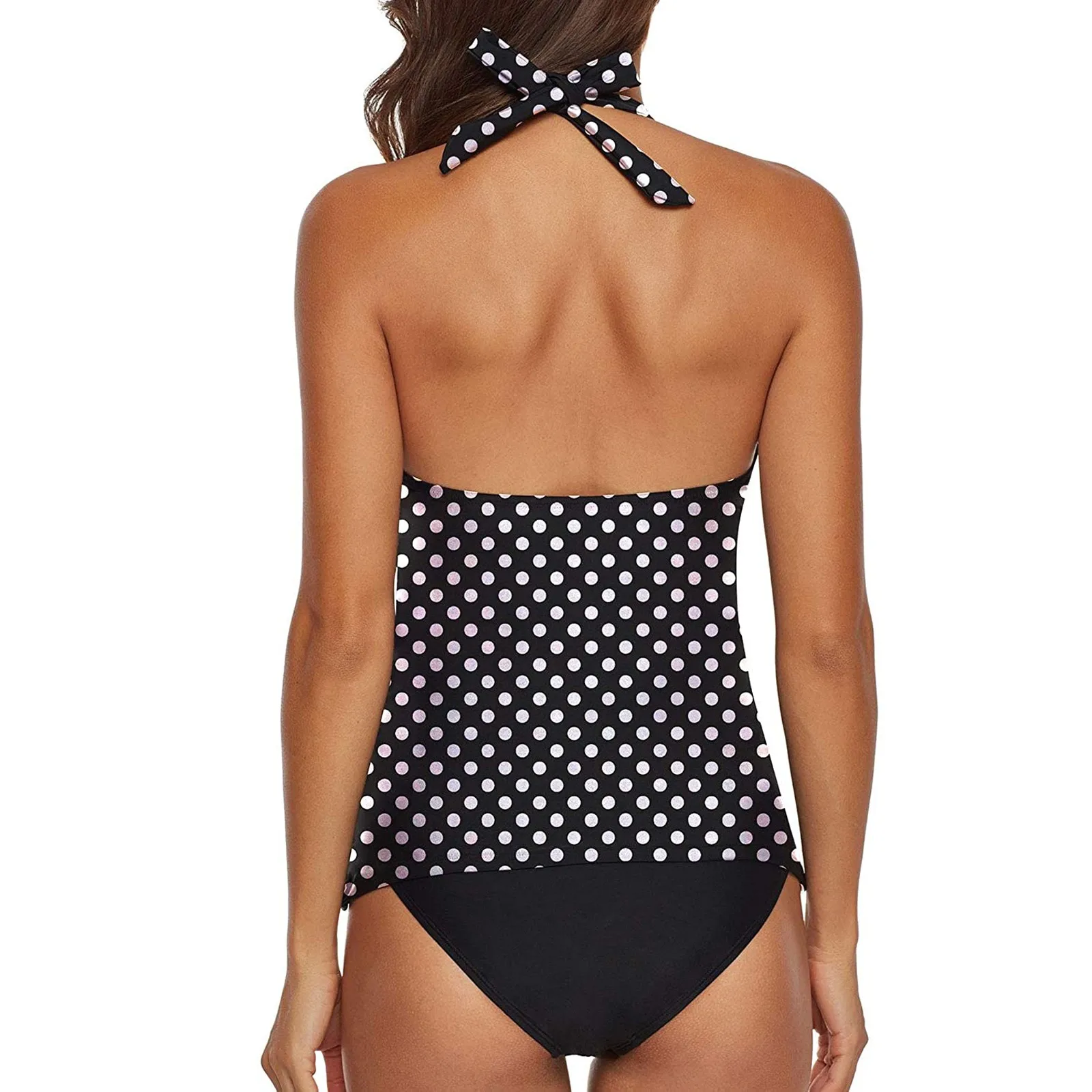 Women Two-piece Leopard Print Bikini Swimsuit Beachwear Bathing Suit Snake Skin Black polka dot print two-piece swimsuit
Women Two-piece Leopard Print Bikini Swimsuit Beachwear Bathing Suit Snake Skin Black polka dot print two-piece swimsuit