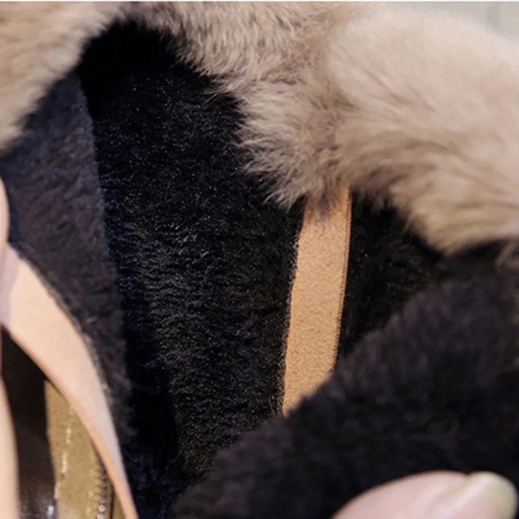 Suede 2020 Side Zipper Boots Plush Decoration Women Shoes Increased Long Boots Size 35-39 Winter Snow
Suede 2020 Side Zipper Boots Plush Decoration Women Shoes Increased Long Boots Size 35-39 Winter Snow
