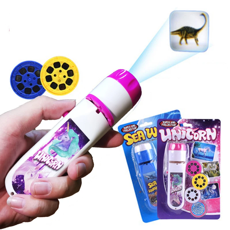 Projection Flashlight Children Projector Light Cute Cartoon Toy Night Photo Picture Light Bedtime Learning Fun Toys
Projection Flashlight Children Projector Light Cute Cartoon Toy Night Photo Picture Light Bedtime Learning Fun Toys