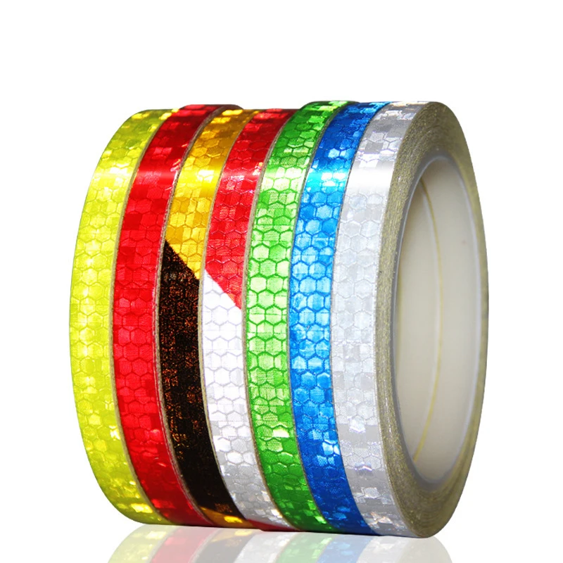 Bike Reflective Stickers 1cmx8m Cycling Fluorescent Reflective Tape MTB Bicycle Adhesive Tape Safety Decor Sticker Accessories
Bike Reflective Stickers 1cmx8m Cycling Fluorescent Reflective Tape MTB Bicycle Adhesive Tape Safety Decor Sticker Accessories