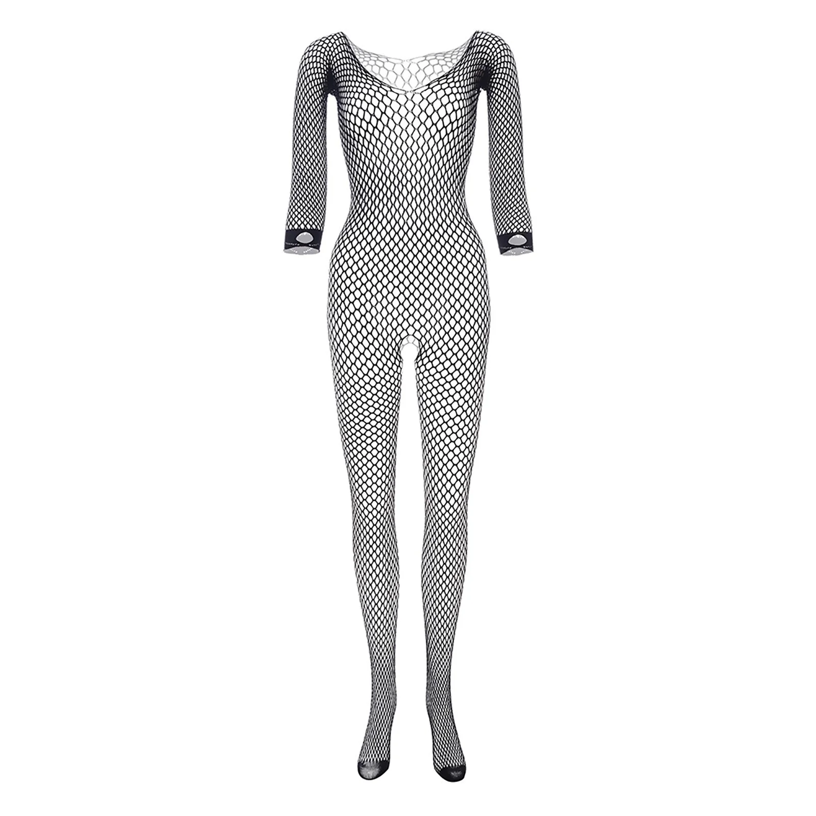 Sexy underwear, transparent mesh women's underwear, crotch free large plush toys, sexy
Sexy underwear, transparent mesh women's underwear, crotch free large plush toys, sexy