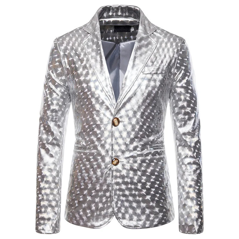 Shiny Gold Glitter Prom Suits&Blazer Men 2019 Brand New Slim Fit Notched Lapel Stylish Jacket Club Party Stage Clothing for Male
Shiny Gold Glitter Prom Suits&Blazer Men 2019 Brand New Slim Fit Notched Lapel Stylish Jacket Club Party Stage Clothing for Male