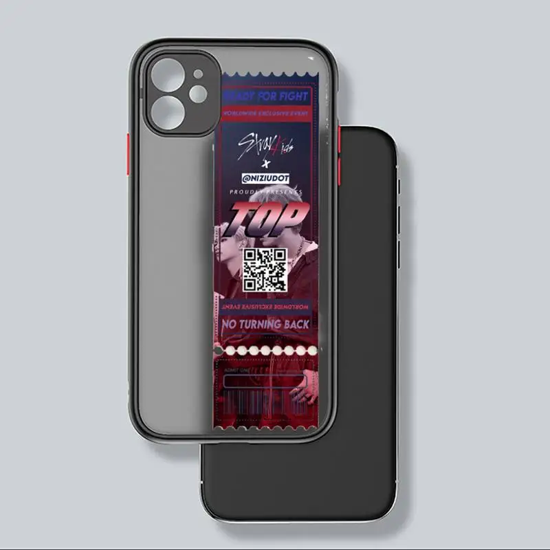 Stray Kids Air tickets Design Phone Case matte transparent For iphone 7 8 11 12 plus mini x xs xr pro max cover
Stray Kids Air tickets Design Phone Case matte transparent For iphone 7 8 11 12 plus mini x xs xr pro max cover