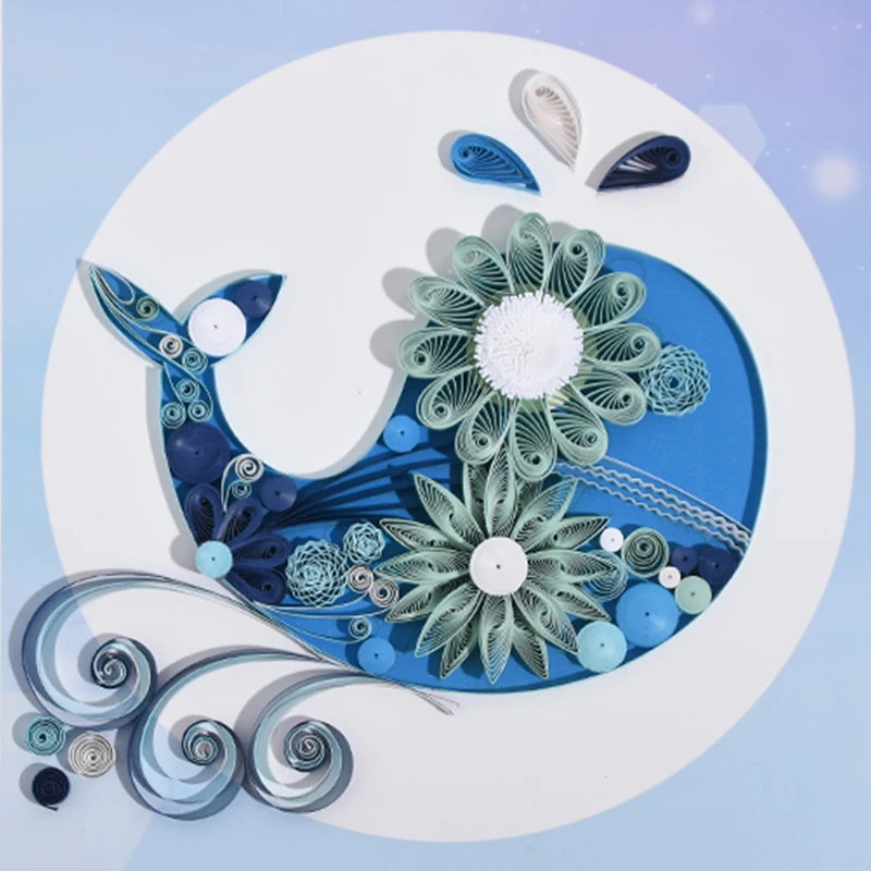 diy quilling tools set Whales fall all things Craft set Childrens crafts quilling paper A4 Material kit Craft paper quilling set
diy quilling tools set Whales fall all things Craft set Childrens crafts quilling paper A4 Material kit Craft paper quilling set