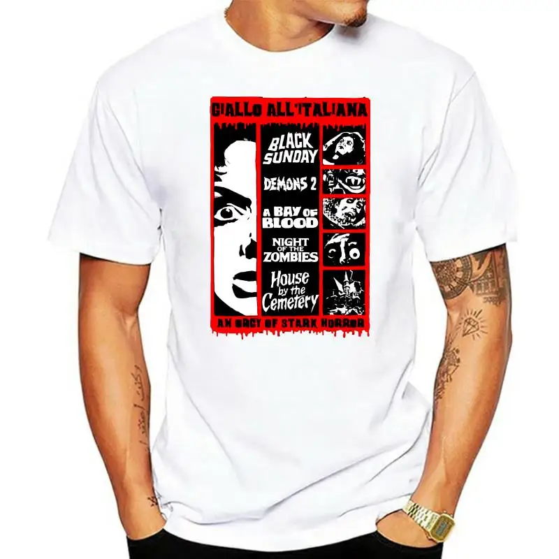 Men tshirt Giallo AllItaliana Italian Horror T Shirt women T-Shirt tees top
Men tshirt Giallo AllItaliana Italian Horror T Shirt women T-Shirt tees top