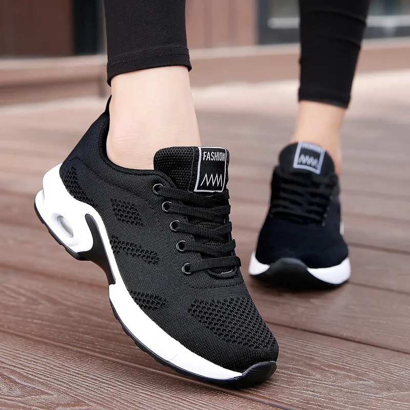 Women Shoes Fashion Lady Lightweight Sneakers Running Shoes Outdoor Sports Shoes Breathable Mesh Comfort Shoes Cushion Lace Up
Women Shoes Fashion Lady Lightweight Sneakers Running Shoes Outdoor Sports Shoes Breathable Mesh Comfort Shoes Cushion Lace Up