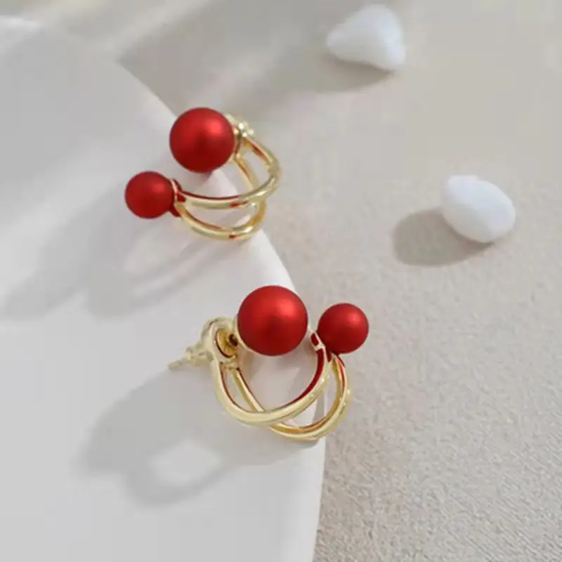 1 Pair Light Luxury Design Metal Alloy Earrings For Women Sewed With Discreet Pearls Ear Jewelry
1 Pair Light Luxury Design Metal Alloy Earrings For Women Sewed With Discreet Pearls Ear Jewelry