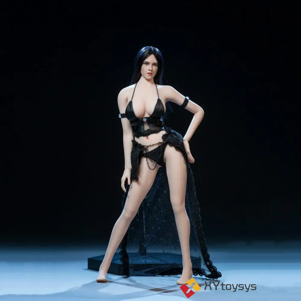 XYToys XY003 масштаб 1/6 черное кожаное нижнее белье фотофигурка 1/6|Игровые фигурки и