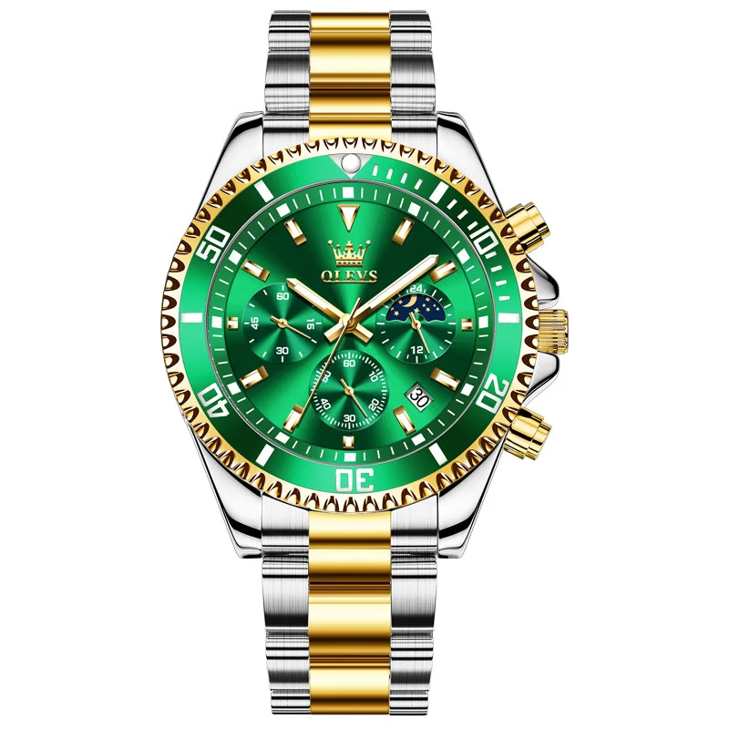 OLEVS Brand Quartz Watches Watch Men Stainless Steel Waterproof Business Sport Wristwatch
OLEVS Brand Quartz Watches Watch Men Stainless Steel Waterproof Business Sport Wristwatch