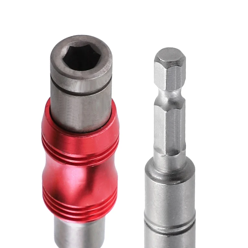 Screwdriver Bit Holder Adjustable Direction 20 Degree Angle Magnetic Screwdriver Extension Rod for 1/4'' Hex Shank Screw Bit
Screwdriver Bit Holder Adjustable Direction 20 Degree Angle Magnetic Screwdriver Extension Rod for 1/4'' Hex Shank Screw Bit