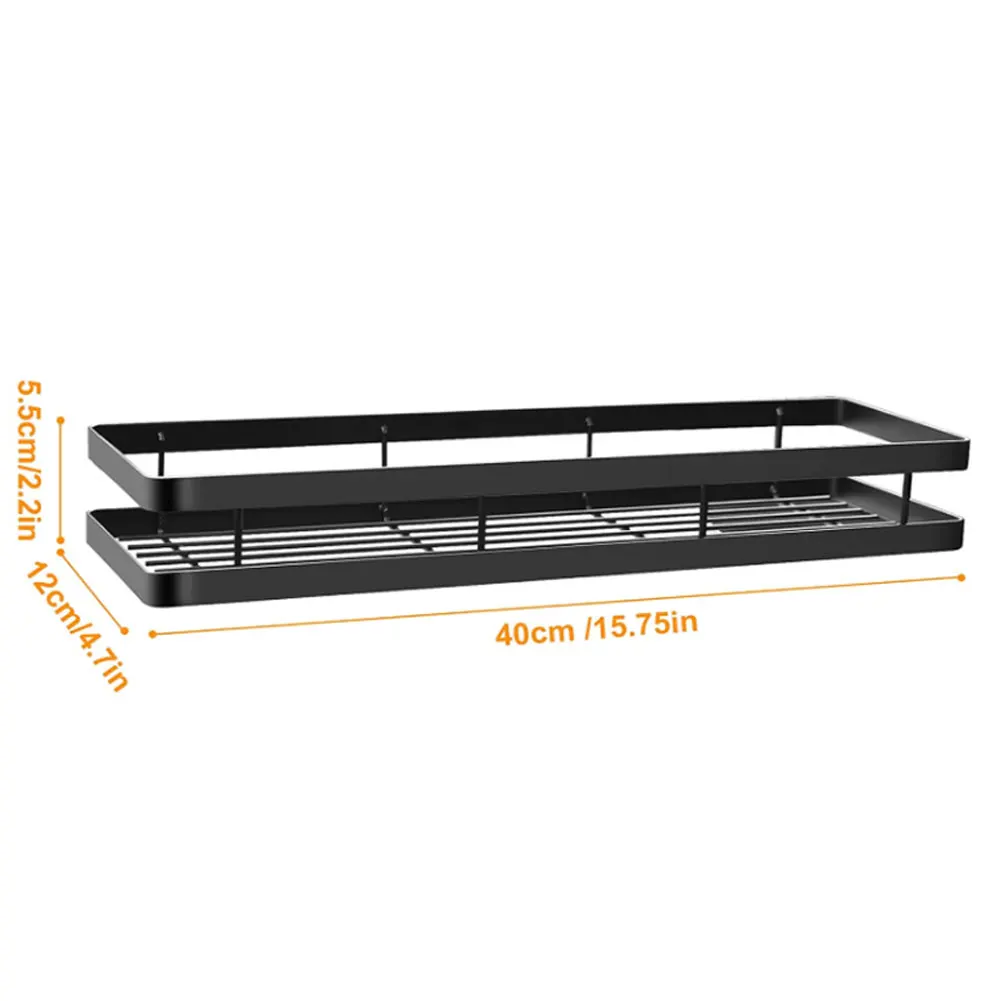 2PCSWall Mounted Storage Holder Stainless Steel Kitchen Seasoning Rack Shelf Bathroom Toiletries Holder Home Organization Shelfs
2PCSWall Mounted Storage Holder Stainless Steel Kitchen Seasoning Rack Shelf Bathroom Toiletries Holder Home Organization Shelfs