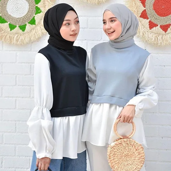 Muslim Shirt Abaya Blouse Women's Tops Dress Robe Jubah Plus Size Ramadan Arabic Dubai Kaftan Islamic TurkeyMusulman De Mode
Muslim Shirt Abaya Blouse Women's Tops Dress Robe Jubah Plus Size Ramadan Arabic Dubai Kaftan Islamic TurkeyMusulman De Mode