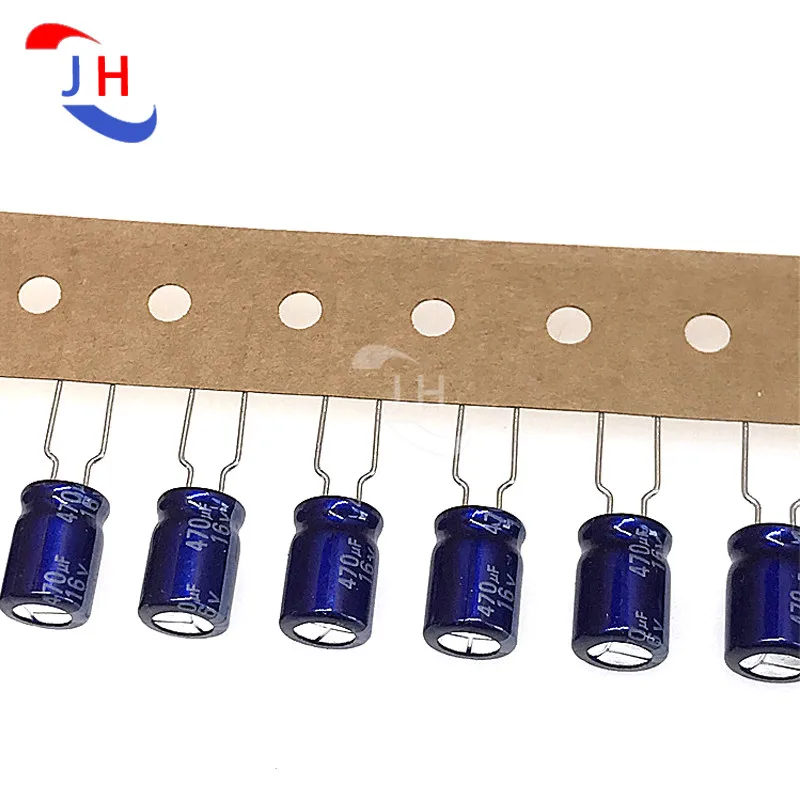 20 шт. электролитический конденсатор 16v470uf 8*11 5 Blue Robe Audio Panasonic серии M мм Шаг 16 в 470