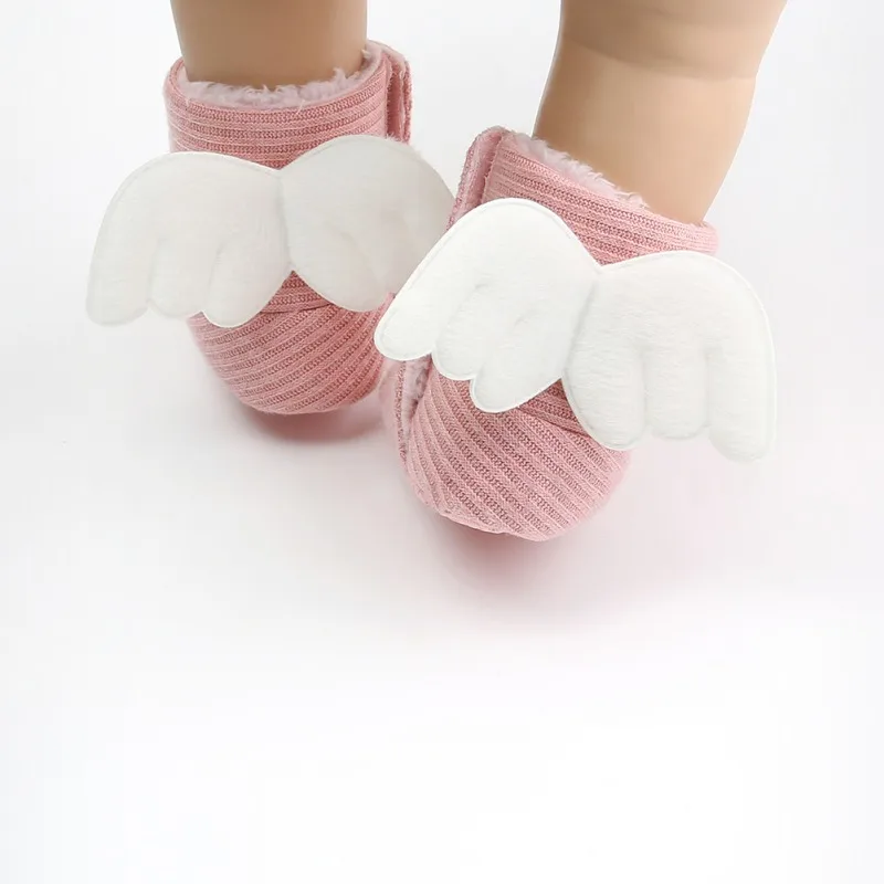 2018 winter Warm Knitting Wing Winter Snow Boots For Baby Girl Boy Anti-silp Prewalker Booties Baby Shoes 0-18 Months
2018 winter Warm Knitting Wing Winter Snow Boots For Baby Girl Boy Anti-silp Prewalker Booties Baby Shoes 0-18 Months