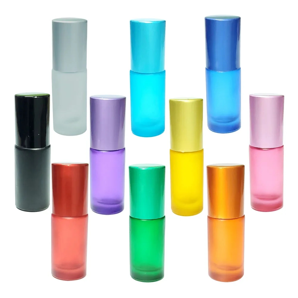 5/10PCS Glass Roller Bottle Container 5ml Portable Bottle Frosted Essential Oil Perfume Color Travel Fragrance Lip Gloss Bottle
5/10PCS Glass Roller Bottle Container 5ml Portable Bottle Frosted Essential Oil Perfume Color Travel Fragrance Lip Gloss Bottle
