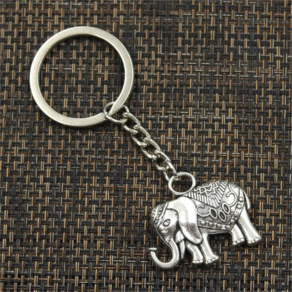 New Fashion Men 30mm Car Keychain DIY Metal Holder Chain Vintage Elephant 28x31mm Silver Color Pendant Gift
New Fashion Men 30mm Car Keychain DIY Metal Holder Chain Vintage Elephant 28x31mm Silver Color Pendant Gift