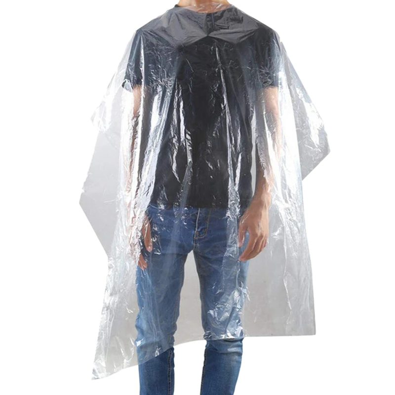 100Pcs PE Apron Disposable Long Barber Wai Cloth Perm Hair Salon Haircut Wai Hairdressing Cape Shawl 60X90cm
100Pcs PE Apron Disposable Long Barber Wai Cloth Perm Hair Salon Haircut Wai Hairdressing Cape Shawl 60X90cm
