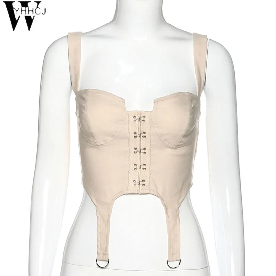 WYHHCJ new 2020 spaghetti straps backless patchwork sexy camis spring/summer women rivet club party crop tops
WYHHCJ new 2020 spaghetti straps backless patchwork sexy camis spring/summer women rivet club party crop tops