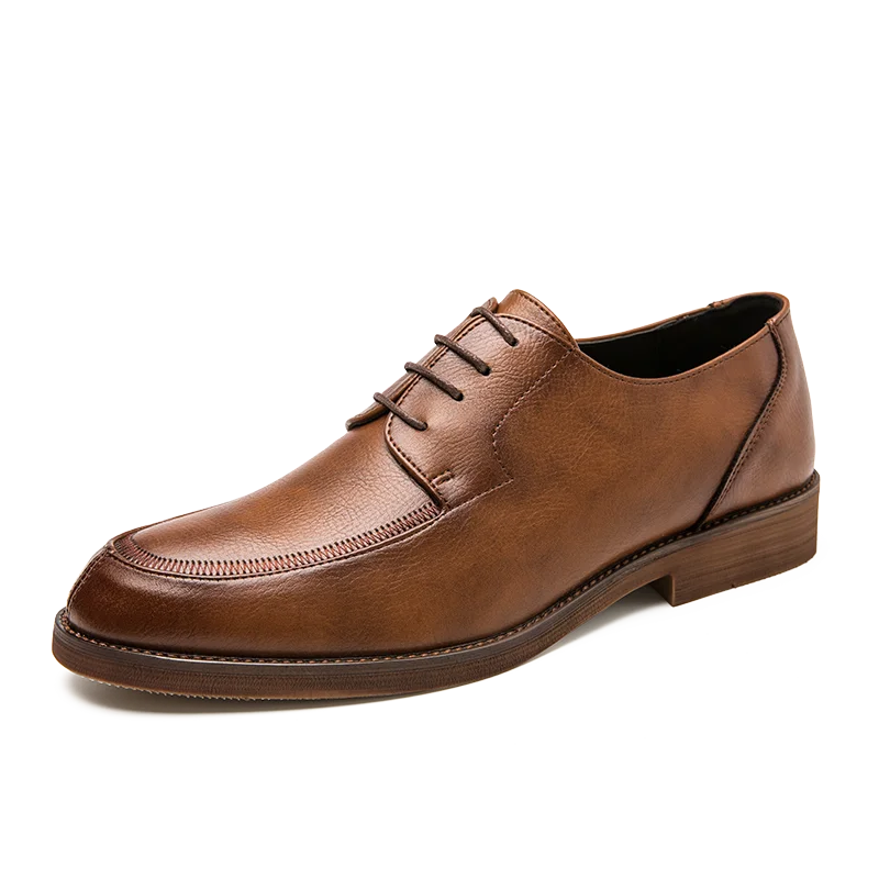 Brand Pu Leather Business Brogue Shoes Men Dress Casual Soft Rubber Shoes Men's Breathable Wedding Shoes Big Size 47 
Brand Pu Leather Business Brogue Shoes Men Dress Casual Soft Rubber Shoes Men's Breathable Wedding Shoes Big Size 47