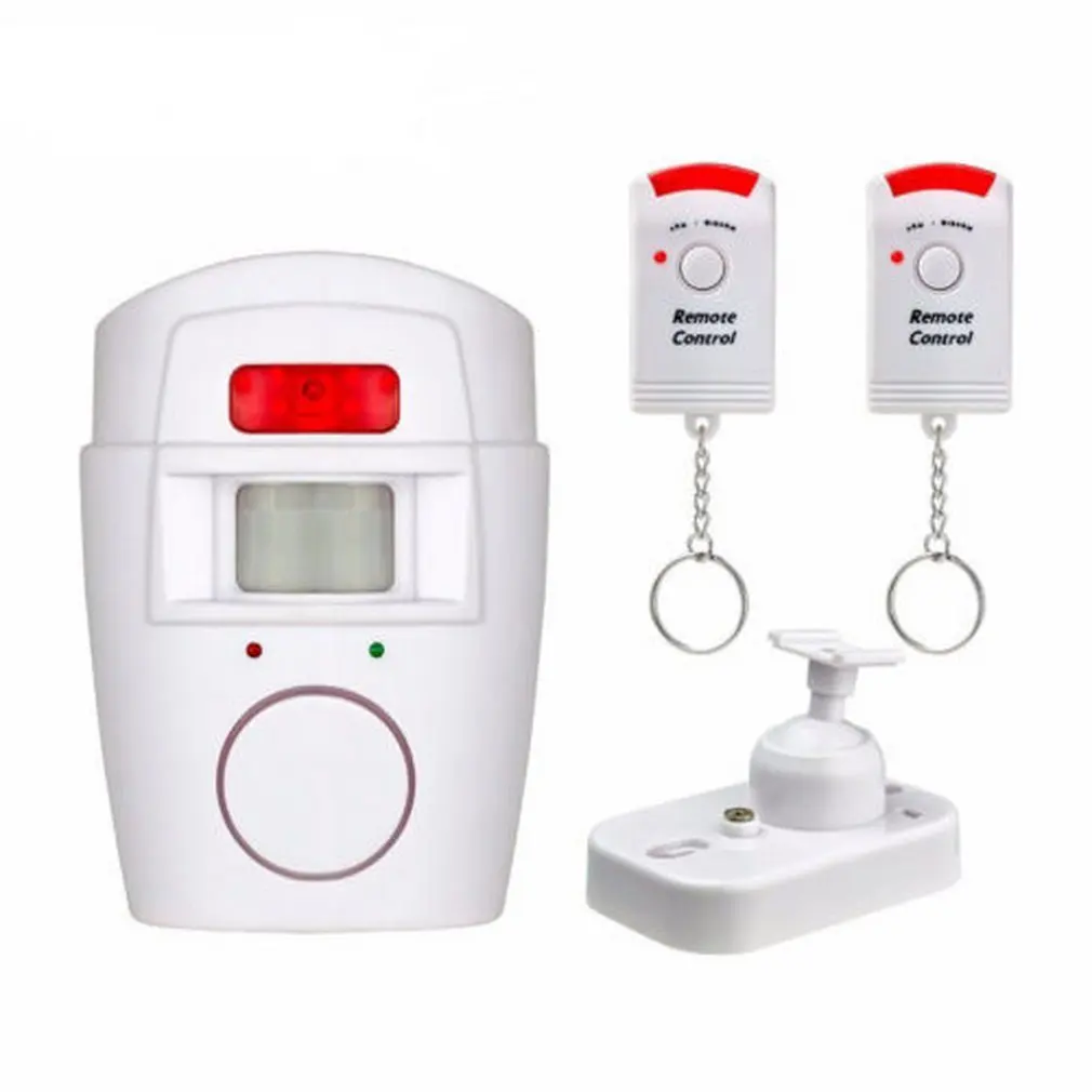 Home Security Alert Infrared Sensor Anti-theft Motion Detector Alarm Monitor Wireless 105dB Alarm system+2 remote control
Home Security Alert Infrared Sensor Anti-theft Motion Detector Alarm Monitor Wireless 105dB Alarm system+2 remote control