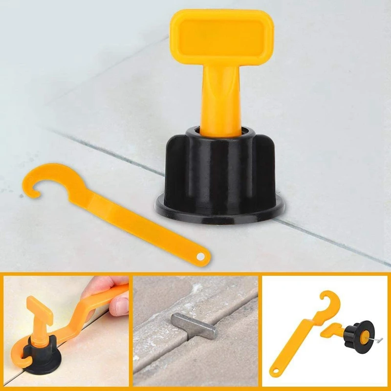 76Pcs Tile Leveler Set Reusable Tile Leveler Flat Ceramic Floor Wall Construction Tools Tiles Leveling Syste
76Pcs Tile Leveler Set Reusable Tile Leveler Flat Ceramic Floor Wall Construction Tools Tiles Leveling Syste
