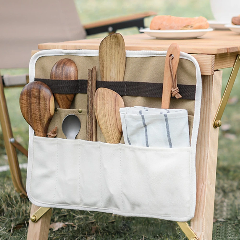 Outdoor Picnic BBQ Foldable Storage Pack Holder Camping Tableware Cutlery Storage Bag Chopsticks Spoon Fork Organizer 
Outdoor Picnic BBQ Foldable Storage Pack Holder Camping Tableware Cutlery Storage Bag Chopsticks Spoon Fork Organizer