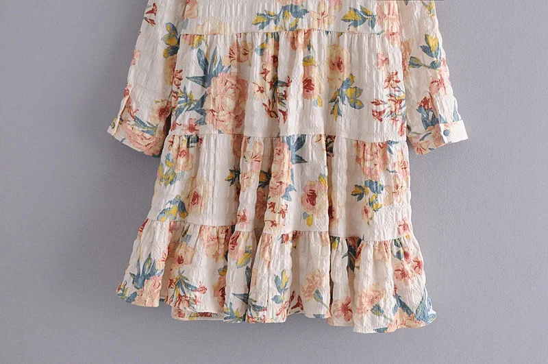 Ador Flower Dresses Women's Printed Mini Pleated Dress Ladies Elegant A-line Long Sleeve Dresses Beach Bohemia Vestido Feminino
Ador Flower Dresses Women's Printed Mini Pleated Dress Ladies Elegant A-line Long Sleeve Dresses Beach Bohemia Vestido Feminino