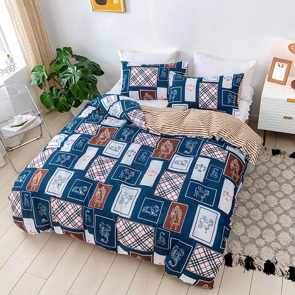 Fashion 2 or 3pcs Bedding Set Simple style Duvet Cover Sets with Zipper Closure 1 Quilt Cover + 1/2 Pillowcases US/EU/AU Size
Fashion 2 or 3pcs Bedding Set Simple style Duvet Cover Sets with Zipper Closure 1 Quilt Cover + 1/2 Pillowcases US/EU/AU Size