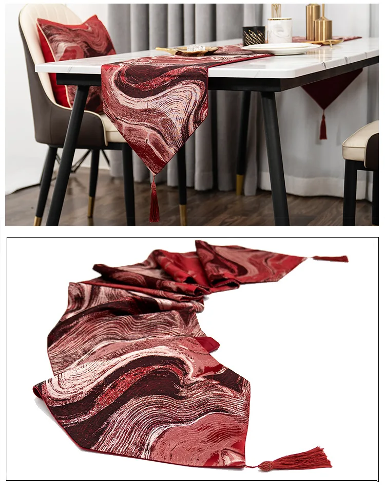 Chinese Style Luxury Table Runners with Tassels Home Decorative for Wedding Party Home Hotel Polyester Table Flag
Chinese Style Luxury Table Runners with Tassels Home Decorative for Wedding Party Home Hotel Polyester Table Flag