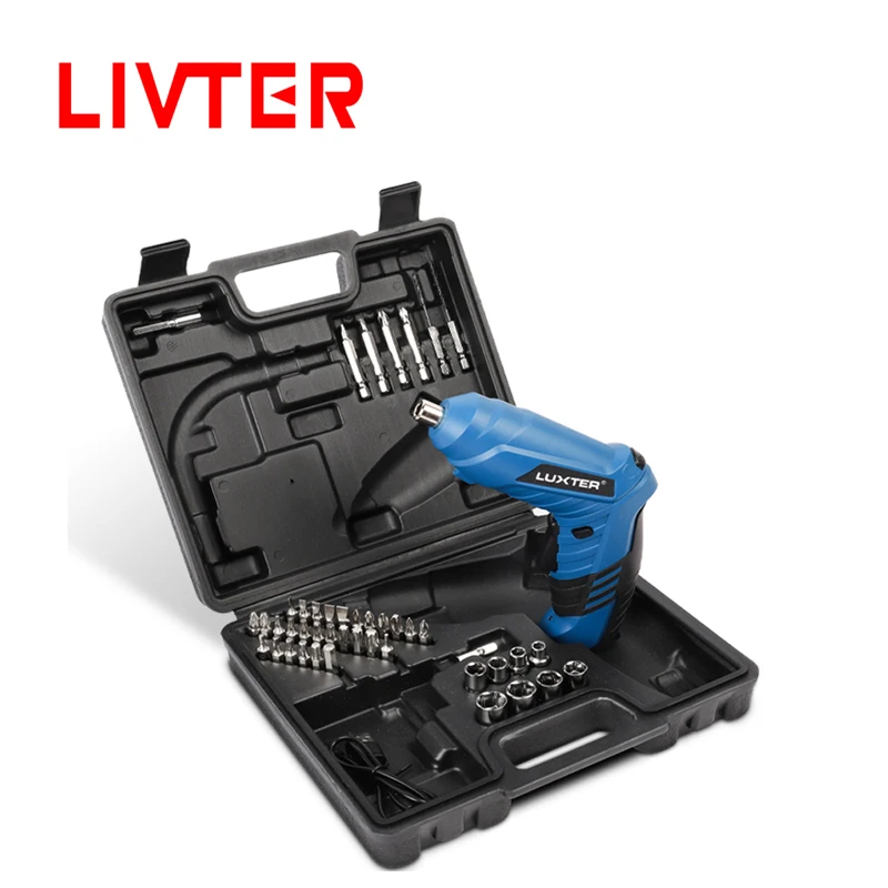 Multifunctional Lithium Battery Impact Pistol Drill Rechargeable Electric Screwdriver Household Electric Hand Drill
Multifunctional Lithium Battery Impact Pistol Drill Rechargeable Electric Screwdriver Household Electric Hand Drill