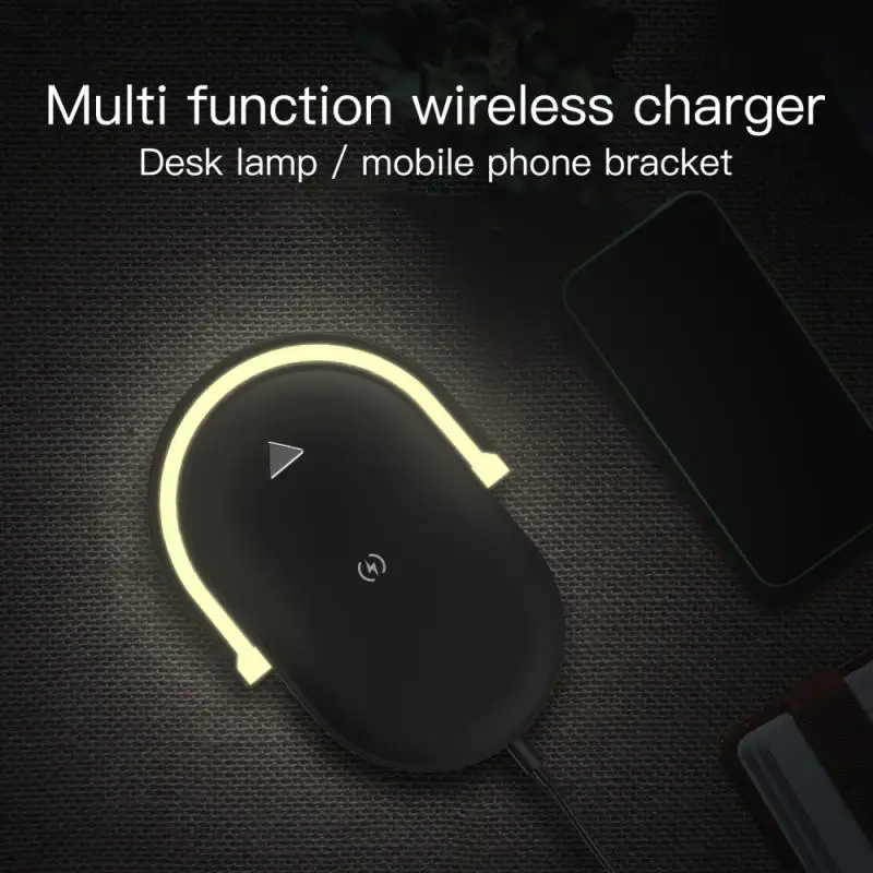 15W Qi Wireless Charger For iPhone Samsung Xiaom Fast Charging Pad, Multifunction Table Lamp Bedside Lamp Wireless Charger
15W Qi Wireless Charger For iPhone Samsung Xiaom Fast Charging Pad, Multifunction Table Lamp Bedside Lamp Wireless Charger