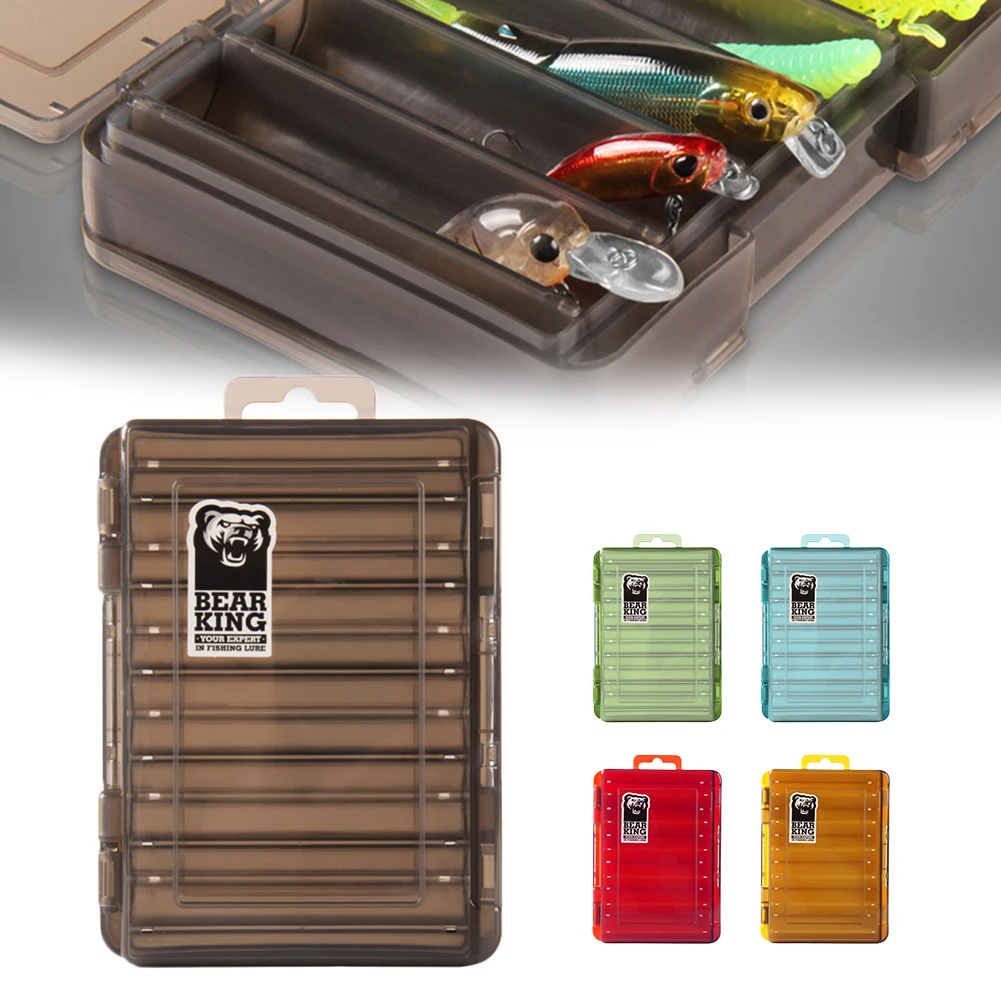 12 Compartments Fishing Tackle Box Bait Lure Hooks Storage Case Fishing Tool Tackle Sorting Box Double Sided Fishing Tackle Box
12 Compartments Fishing Tackle Box Bait Lure Hooks Storage Case Fishing Tool Tackle Sorting Box Double Sided Fishing Tackle Box